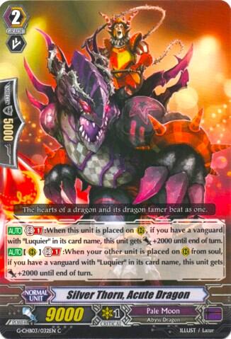 Silver Thorn, Acute Dragon [G Format] G-CHB03/032EN