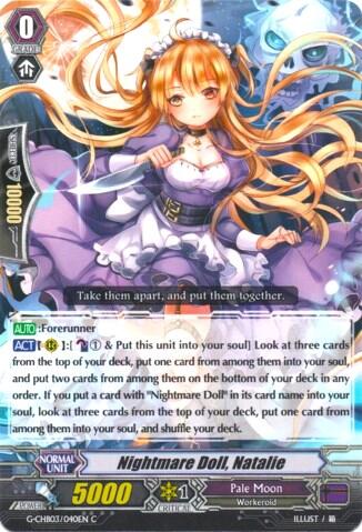 Nightmare Doll, Natalie [G Format] G-CHB03/040EN