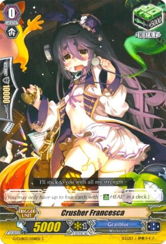 Crusher Francesca [G Format] G-CHB03/058EN