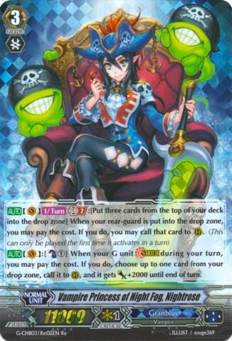 Vampire Princess of Night Fog, Nightrose [G Format] G-CHB03/Re:02EN
