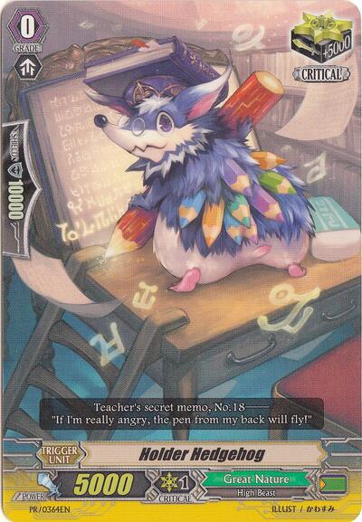 Holder Hedgehog [G Format] PR/0364EN