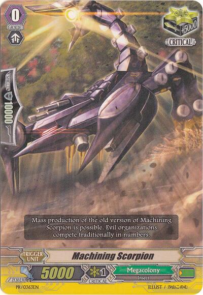 Machining Scorpion [G Format] PR/0363EN