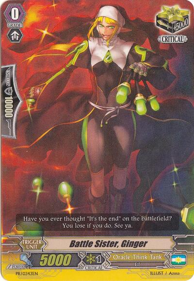 Battle Sister, Ginger [G Format] PR/0343EN