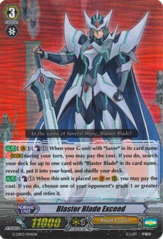Blaster Blade Exceed [G Format] G-LD03/004EN