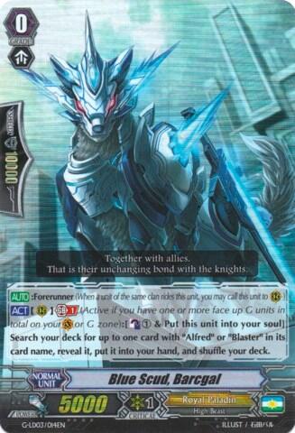 Blue Scud, Barcgal [G Format] G-LD03/014EN