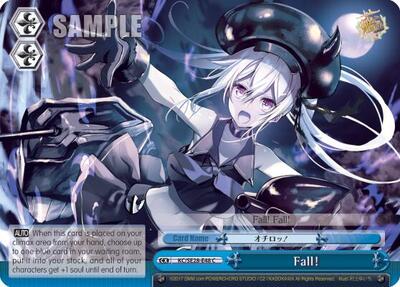 Fall! KC/SE28-E48 CC — KanColle: Fleet in the Deep Sea, Sighted!