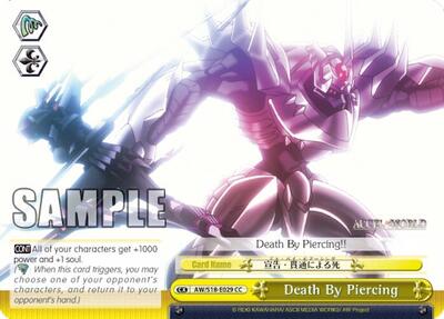 Death By Piercing AW/S18-E029 CC