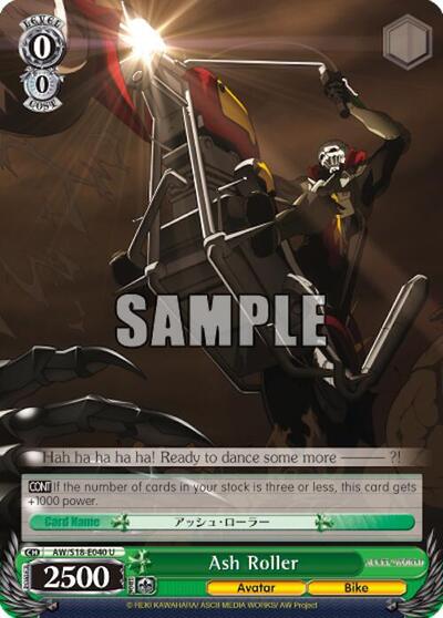 Ash Roller AW/S18-E040 U