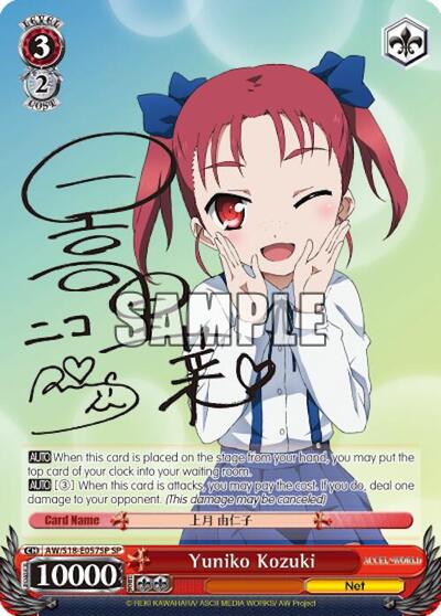Yuniko Kozuki AW/S18-E057SP SP
