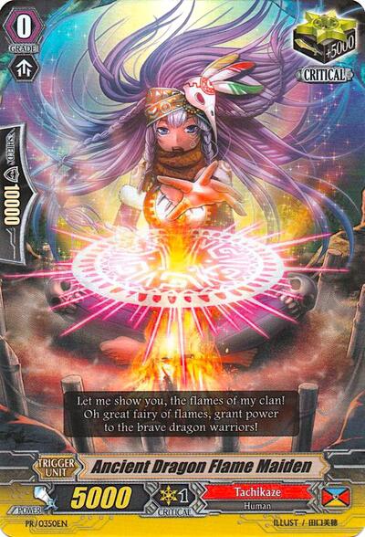 Ancient Dragon Flame Maiden [G Format] PR/0350EN