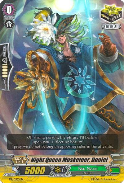 Night Queen Musketeer, Daniel [G Format] PR/0365EN
