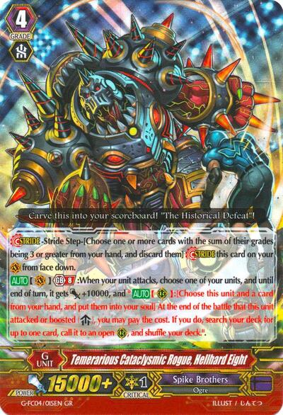 Temerarious Cataclysmic Rogue, Hellhard Eight [G Format] G-FC04/015EN