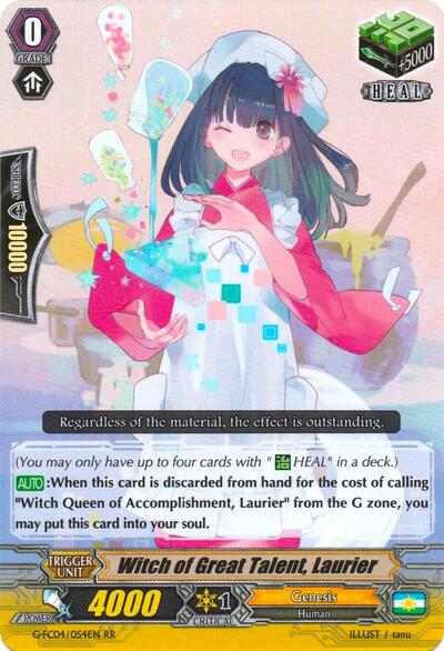 Witch of Great Talent, Laurier [G Format] G-FC04/054EN