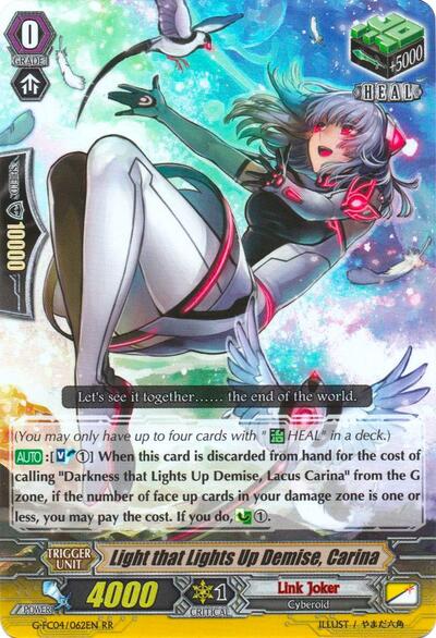 Light that Lights Up Demise, Carina [G Format] G-FC04/062EN