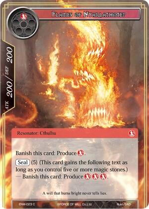 Flames of Nyarlathotep ENW-023