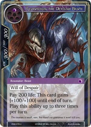 Reshuberos, the Devilish Brute ENW-079