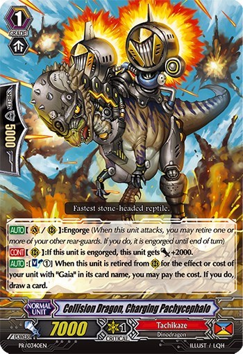 Collision Dragon, Charging Pachycephalo [G Format] PR/0340EN
