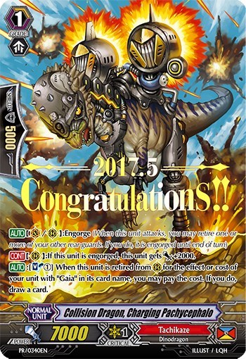Collision Dragon, Charging Pachycephalo [G Format] PR/0340EN