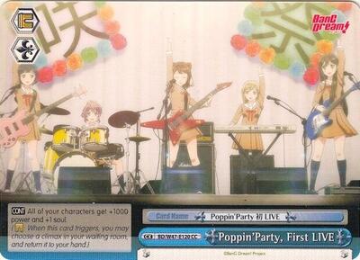 Poppin'Party, First LIVE BD/W47-E120 CC