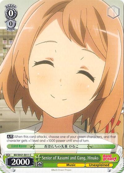 Senior of Kasumi and Gang, Hinako BD/W47-E011 C