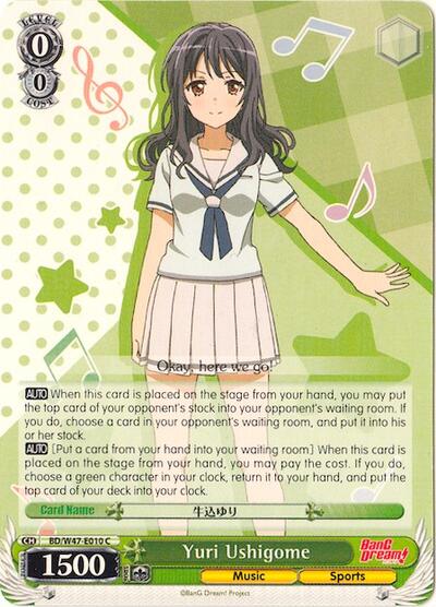 Yuri Ushigome BD/W47-E010 C