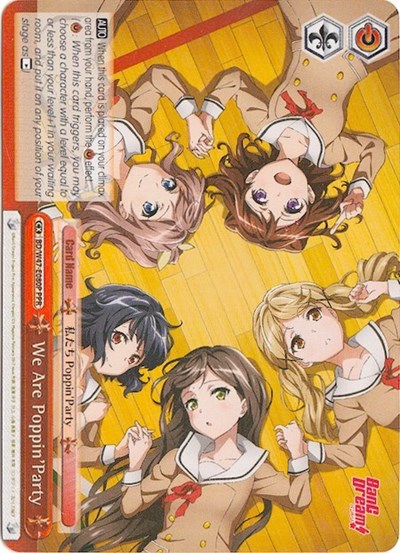 We Are Poppin'Party BD/W47-E080P PPR