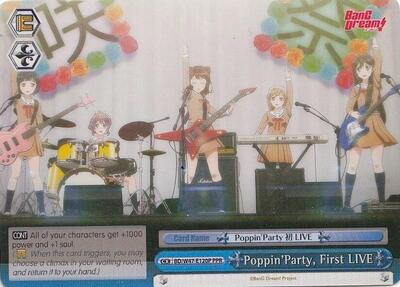 Poppin'Party, First LIVE BD/W47-E120P PPR