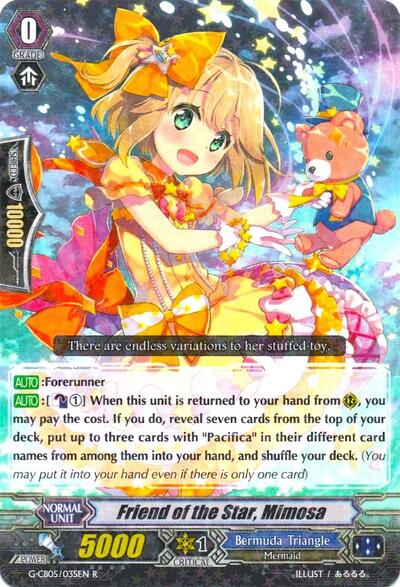 Friend of the Star, Mimosa [G Format] G-CB05/035EN