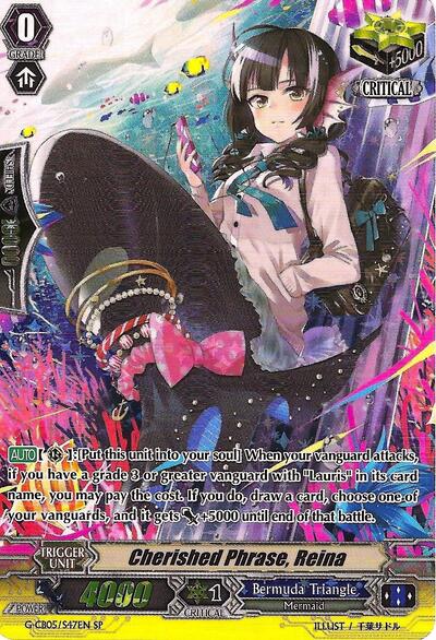 Cherished Phrase, Reina [G Format] G-CB05/S47EN
