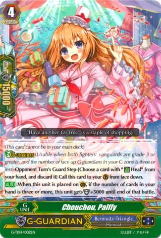 Chouchou, Palffy [G Format] G-TD14/002EN