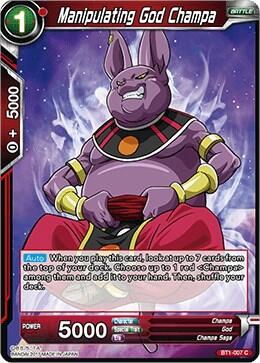 Manipulating God Champa BT1-007
