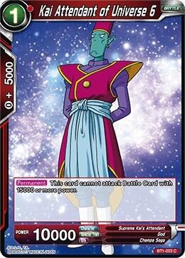 Kai Attendant of Universe 6 BT1-023