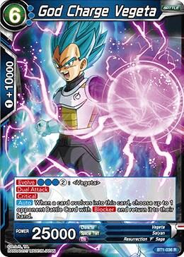 God Charge Vegeta BT1-036