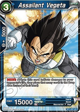 Assailant Vegeta BT1-037