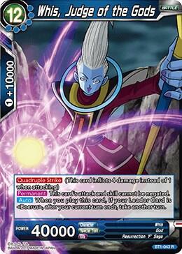 Whis, Judge of the Gods BT1-043
