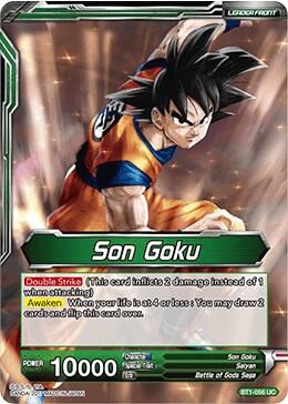 Son Goku // Super Saiyan God Son Goku 