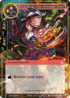 Elia Rua, the Combat Chef SDR2-005