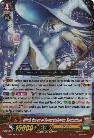 Witch Queen of Congratulation, Nasturtium [G Format] G-BT11/013EN