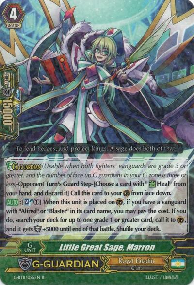 Little Great Sage, Marron [G Format] G-BT11/025EN