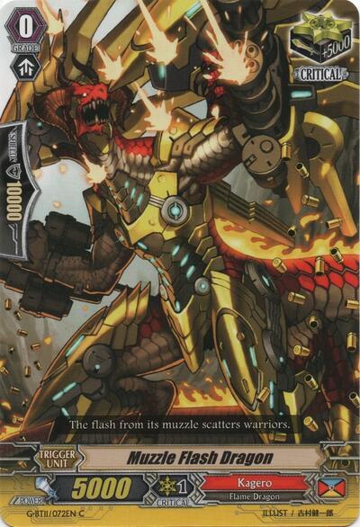 Muzzle Flash Dragon [G Format] G-BT11/072EN