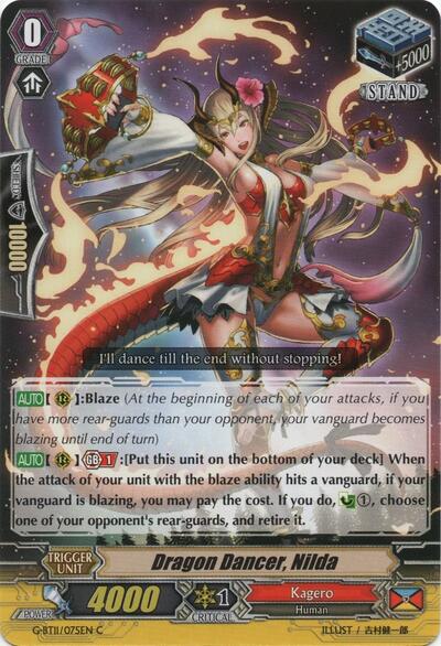 Dragon Dancer, Nilda [G Format] G-BT11/075EN