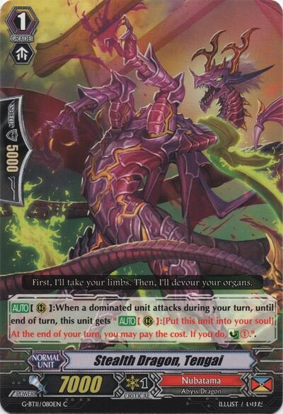 Stealth Dragon, Tengai [G Format] G-BT11/080EN