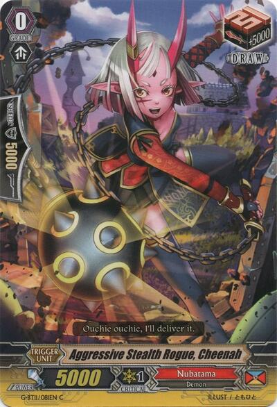 Aggressive Stealth Rogue, Cheenah [G Format] G-BT11/081EN