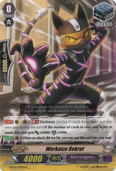 Werkatze Rekrut [G Format] G-BT11/093EN