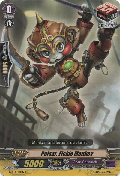 Pulsar, Fickle Monkey [G Format] G-BT11/101EN