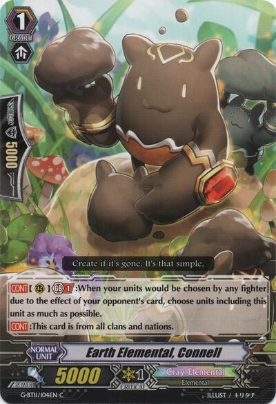 Earth Elemental, Connell [G Format] G-BT11/104EN