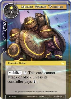 Magic Shield Warrior — Ancient Nights