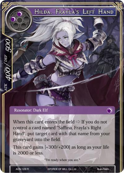 Hilda, Frayla's Left Hand