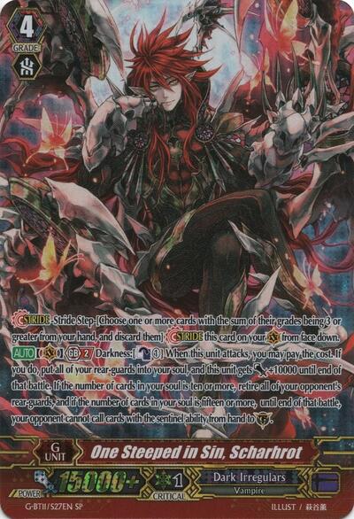 One Steeped in Sin, Scharhrot [G Format] G-BT11/S27EN