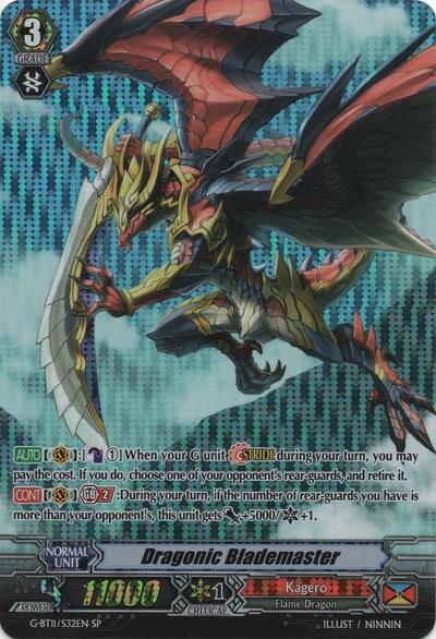 Dragonic Blademaster [G Format] G-BT11/S32EN